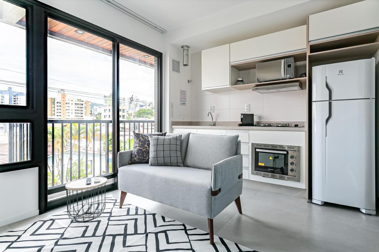 Studio Moderno Com Vaga, Proximo A Lagoa Da Conceicao - Trindade Apartment Florianopolis Bagian luar foto